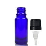 10ml Blue Glass Dropper Bottle with Dropper Cap