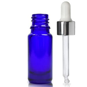 10ml Blue Glass Serum Bottle