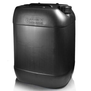 20L Black Recycled UN Stackable Jerry Can With Din61 T/E Cap