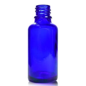 30ml Blue Glass Bottle