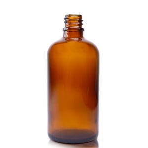 100ml Amber Glass Dropper Bottle