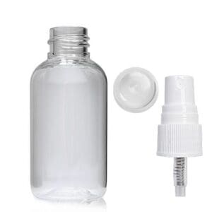 50ml rPET Boston Bottle With Spray