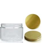 150ml Wide Neck Screw Top Jar With Gold Cap