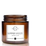 250ml Amber Glass Candle Jar