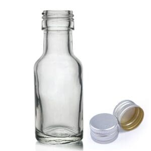 32.5ml Clear Glass Essence Bottle With Cap