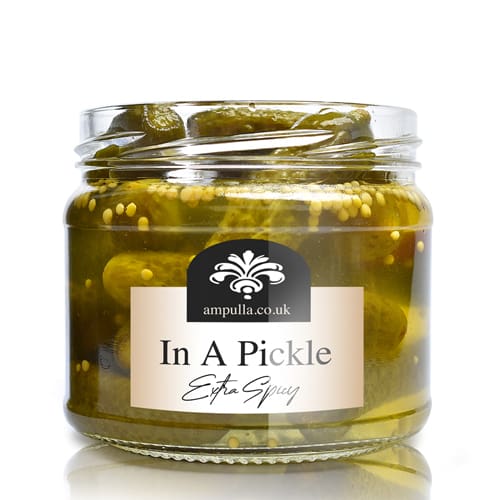 330ml Glass Pickle Jar