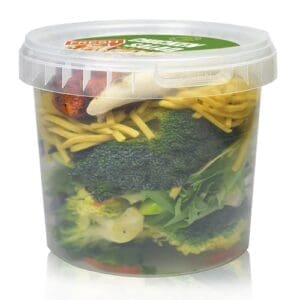 365ml Meal Prep Container With Tamper Evident Lid