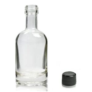 50ml Clear Glass Honorius Bottle TE 18mm screw