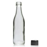 50ml Clear Glass Miniature Bottle With Cap