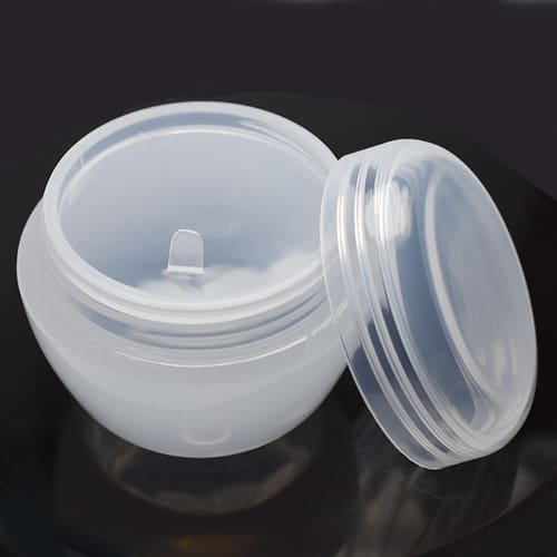 Natural Cosmetic Jar With Lid