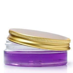 50ml Plastic Slime Jar With Gold Cap