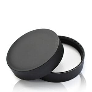 51mm Matt Black PP Screw Cap (R3)