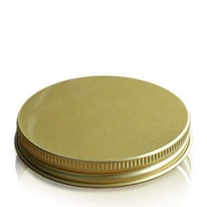 Gold jar lid