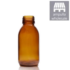 100ml Amber Glass Medicine Bottles Wholesale