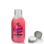 100ml Clear Glass Cocktail Bottle With Cap