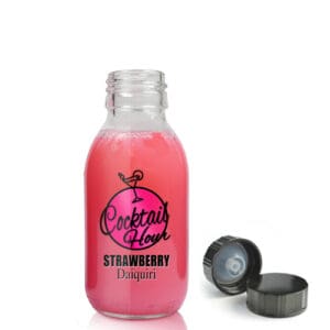 150ml Clear Glass Cocktail Bottle With Urea Polycone Cap