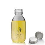 100ml Clear Glass Diffuser Bottle With Aluminium Cap