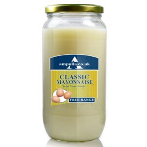 1062ml Glass Mayonnaise Jar With Lid