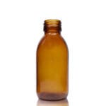 125ml Amber Glass Bottle