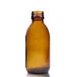 150ml Amber syrup bottle