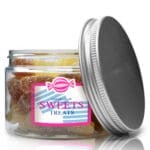 150ml Wide Neck Plastic Sweet Jar With Aluminium Cap