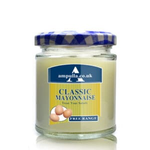 190ml Glass Mayonnaise Jar With Lid