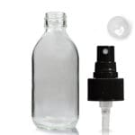 200ml Clear Glass Medicine Bottle With Atomiser Spray