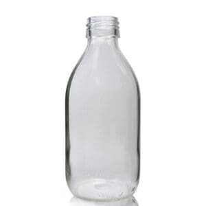 250ml Clear Glass Sirop Bottle