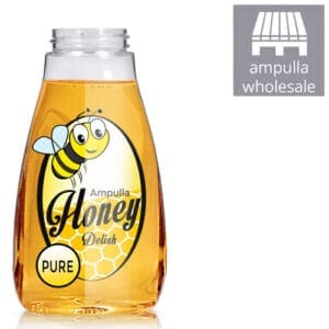 250ml Plastic Squeezy Honey Bottle