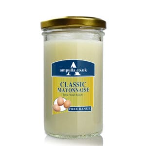 277ml Glass Mayonnaise Jar With Lid