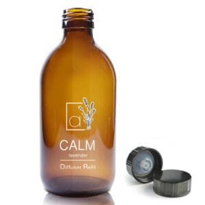 300ml Amber Glass Diffuser Bottle With Urea Polycone Cap