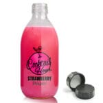 300ml Clear Glass Syrup Bottle With PP Screw Cap