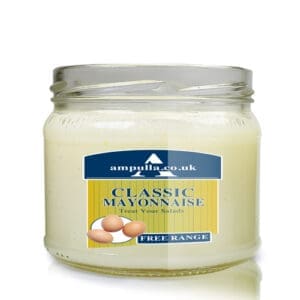330ml Glass Mayonnaise Jar (No Cap)