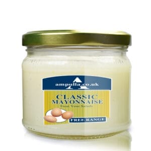 330ml Glass Mayonnaise Jar With Lid
