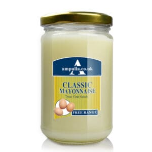 375ml Glass Mayonnaise Jar With Lid