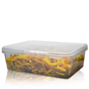 4000ml Rectangular Plastic Food