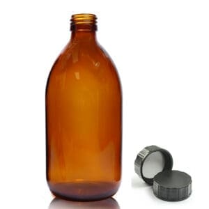 500ml Amber Glass Diffuser Bottle With Screw Cap
