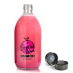 500ml Clear Glass Cocktail Bottle With Urea Polycone Cap