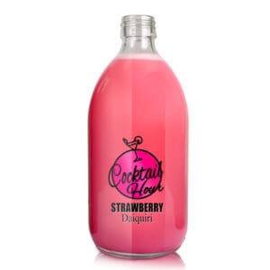 500ml Clear Glass Cocktail Bottle