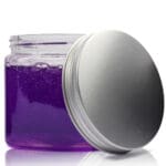 500ml Square Plastic Slime Jar With Aluminium Cap