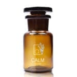 50ml Amber Glass Apothecary Diffuser Bottle With Glass Stopper