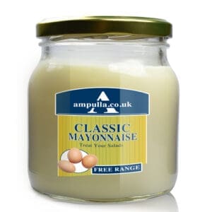 530ml Glass Mayonnaise Jar With Lid