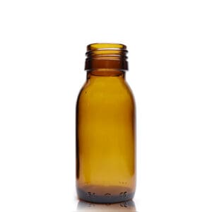 60ml Amber Glass Medicine Bottle