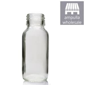 60ml Clear Glass Sirop Bottles Wholesale