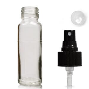73ml Clear Glass Bottle With Standard Atomiser Spray