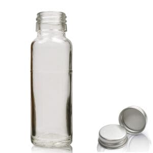 73ml Clear Glass Bottle With Aluminium Cap