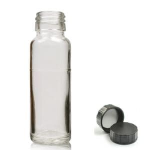 73ml Clear Glass Bottle With Screw Cap