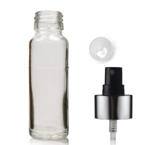 73ml Clear Glass Bottle With Premium Atomiser Spray