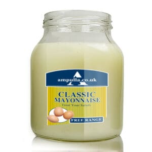 925ml Glass Mayonnaise Jar