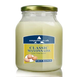 925ml Glass Mayonnaise Jar With Lid